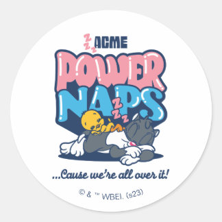Baby TWEETY™- en SYLVESTER™-stroomNacks Ronde Sticker