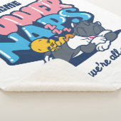 Baby TWEETY™- en SYLVESTER™-stroomNacks Sherpa Deken (3/4)