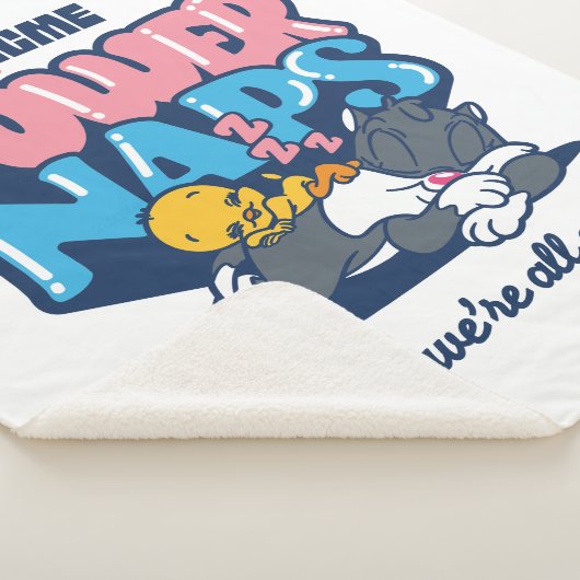 Baby TWEETY™- en SYLVESTER™-stroomNacks Sherpa Deken (3/4)