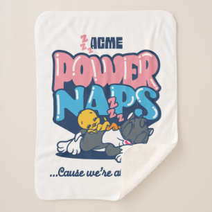 Baby TWEETY™- en SYLVESTER™-stroomNacks Sherpa Deken
