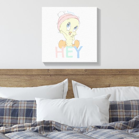 Baby TWEETY™ Hey Snow Canvas Afdruk (Insitu (Slaapkamer))
