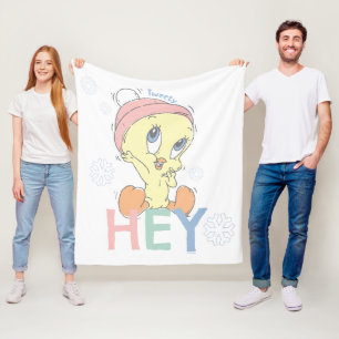 Baby TWEETY™ Hey Snow Fleece Deken