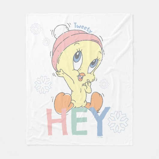 Baby TWEETY™ Hey Snow Fleece Deken (Voorkant)