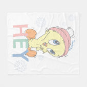 Baby TWEETY™ Hey Snow Fleece Deken (Voorkant (Horizontaal))