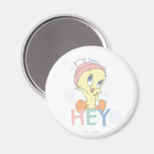Baby TWEETY™ Hey Snow Magneet (Voorkant / Achterkant)