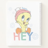 Baby TWEETY™ Hey Snow Notitieboek (Achterkant)