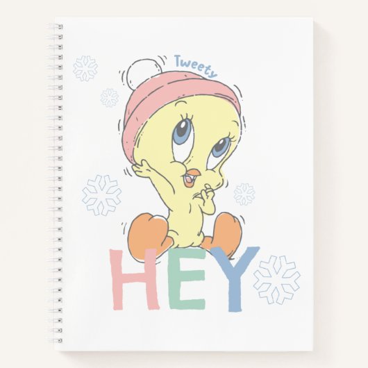 Baby TWEETY™ Hey Snow Notitieboek (Voorkant)