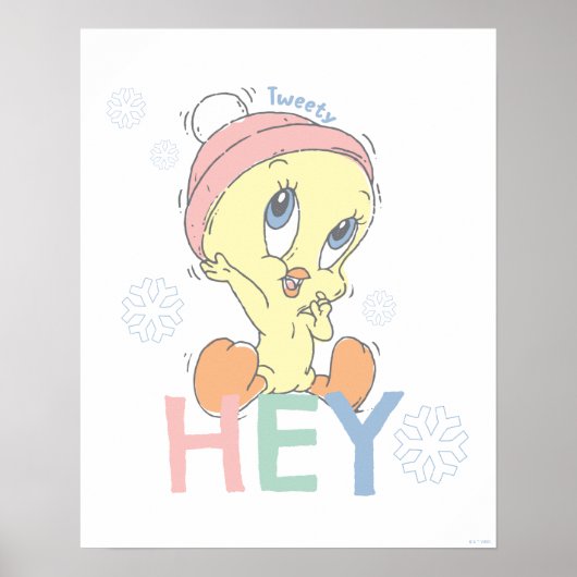 Baby TWEETY™ Hey Snow Poster (Voorkant)