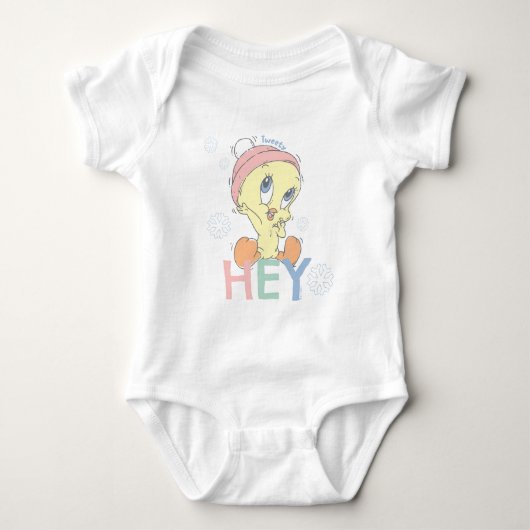 Baby TWEETY™ Hey Snow Romper (Voorkant)