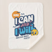 Baby TWEETY™ - Ik kan en ik zal Sherpa Deken (Voorkant)