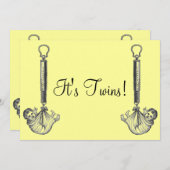  Baby Twin Aankondiging (Voorkant / Achterkant)
