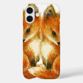Baby Twin Foxes Case-Mate iPhone Case (Achterkant)