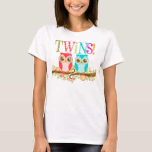 Baby - Twinden van jongen en meisjes - kraambed T-shirt