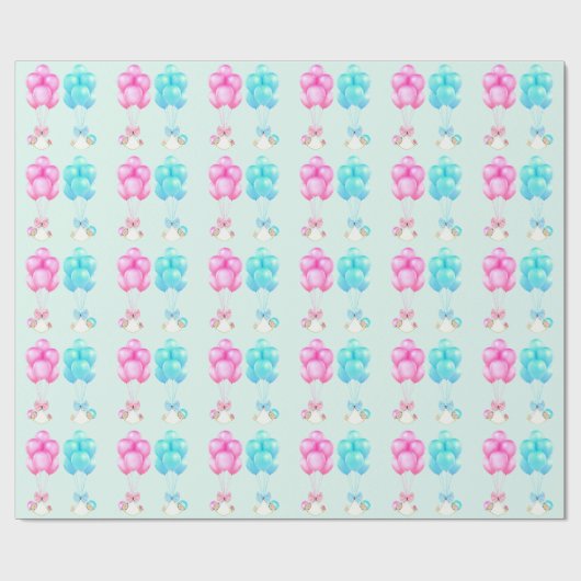 Baby Twins Gift Cadeaupapier (Vlak)