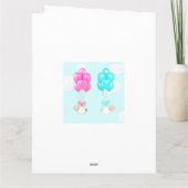 Baby Twins Kaart (Achterkant)