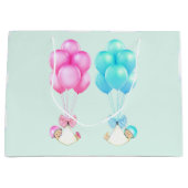 Baby Twins Meisje Jongen Groot Cadeauzakje (Voorkant)