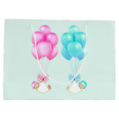 Baby Twins Meisje Jongen Groot Cadeauzakje (Achterkant)