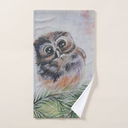 Baby Uil badhanddoek set Bad Handdoek (Handdoek)