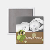 Baby Uil/ Foto Magneet (Voorkant / Achterkant)