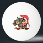 Baby Uil In Kerst Pet en Gift Ping Pong Ball<br><div class="desc">Ping Pong Balls met Schattigee Baby Uil In Christmas Pet en Gift - Cartoon Bird Painting Funny Collectie - Kies / Voeg uw unieke tekst / naam / kleur - Maak uw speciale Ping Pong Ball Gift - Formaat wijzigen en verplaatsen of verwijderen / toevoegen elementen - afbeelding / tekst...</div>