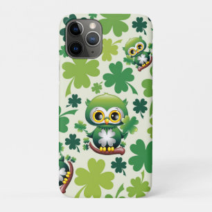 Baby Uil Schattig St Patrick Cartoon Case-Mate iPhone Case