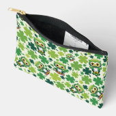 Baby Uil Schattig St Patrick Cartoon Etui (Open)