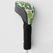 Baby Uil Schattig St Patrick Cartoon Golfheadcover (Schuin)