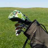 Baby Uil Schattig St Patrick Cartoon Golfheadcover (Insitu)