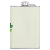 Baby Uil Schattig St Patrick Cartoon Heupfles (Achterkant)