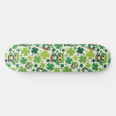 Baby Uil Schattig St Patrick Cartoon Persoonlijk Skateboard (Horizontaal)