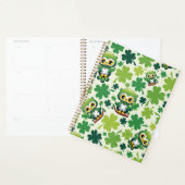 Baby Uil Schattig St Patrick Cartoon Planner (Display)