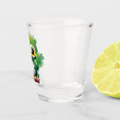 Baby Uil Schattig St Patrick Cartoon Shot Glas (Rechts)