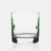 Baby Uil Schattig St Patrick Cartoon Whisky Glas (Rechts)