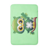 Baby Uil Schattige St Patrick Cartoon Badmat (Voorkant Verticaal)