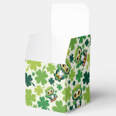 Baby Uil Schattige St Patrick Cartoon Bedankdoosjes (Geopend)