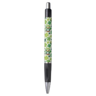 Baby Uil Schattige St Patrick Cartoon Pen