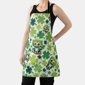 Baby Uil Schattige St. Patrick Cartoon Schort (Insitu)