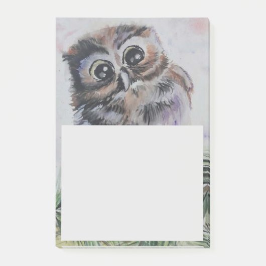 Baby Uil Sticky Notes (Voorkant)