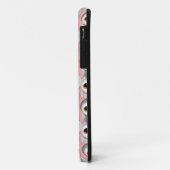 Baby-uilen op roze patroon Case-Mate iPhone case (Achterkant/links)