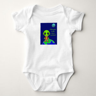 Baby uit één stuk met alien en moon van Jo Afbeeld Romper