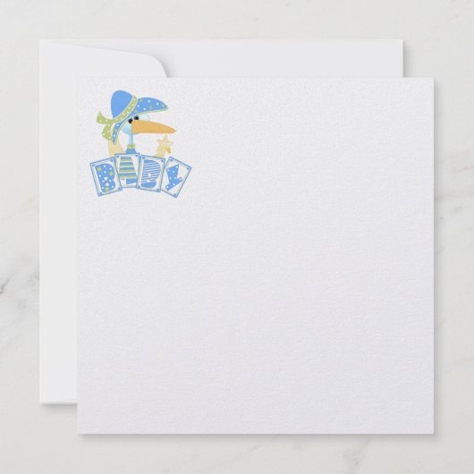 Baby Uitnodiging (Achterkant)