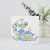 Baby Uitnodiging (Staand voorkant)