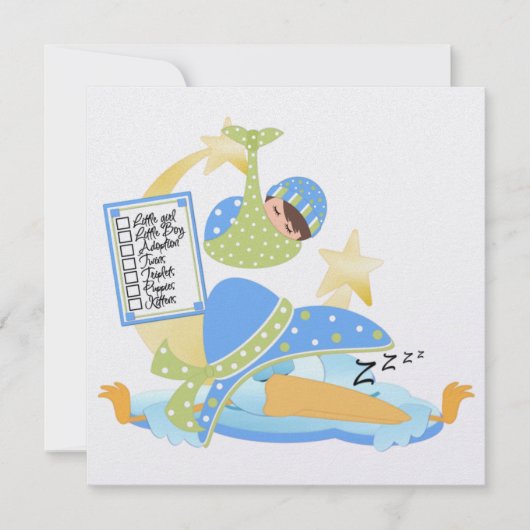 Baby Uitnodiging (Voorkant)