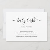 Baby Uitnodiging Baby shower Bash (Voorkant)