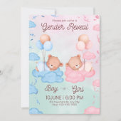 baby-uitnodiging voor douches kaart (Voorkant)