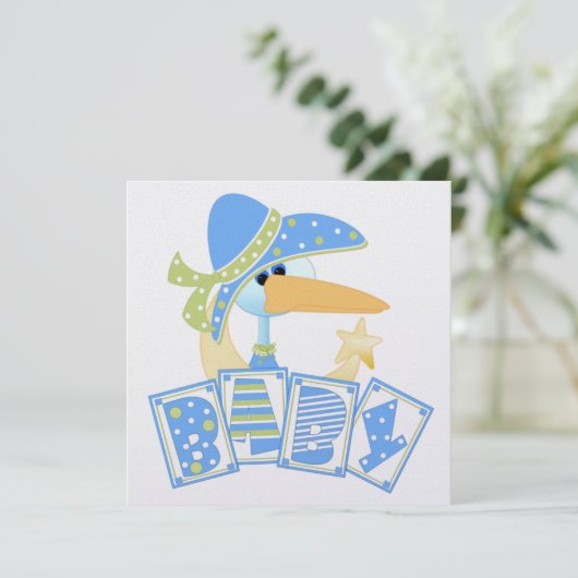 Baby Uitnodigingen (Staand voorkant)