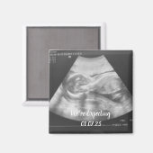baby ultrasone aankondiging magneet (Voorkant / Achterkant)