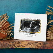 Baby ultrasone Sonogram Afbeelding Verwacht Fotoplaat (Zijkant)