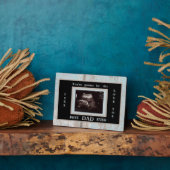 Baby Ultrasound foto zal de beste vader zijn Fotoplaat (Zijkant)