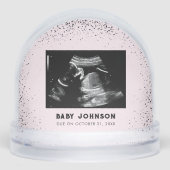 Baby Ultrasound | Sonogram Pregnancy Announcement Sneeuwbol (Voorkant)